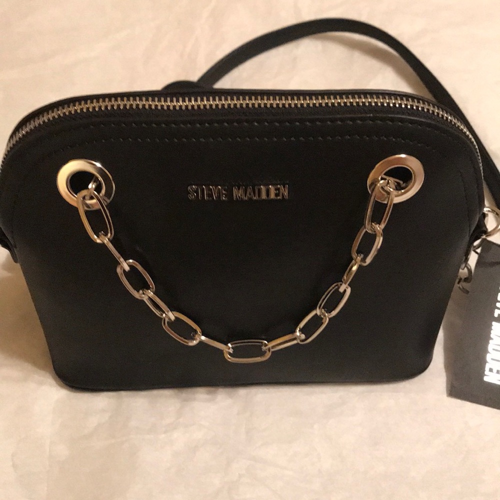 Steve Madden swag chain Dome Crossbody Bag - Picture 2 of 5